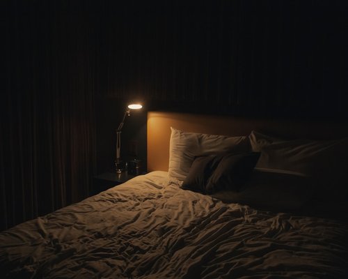 Quiet evening routine in a well lit room after a regular workday